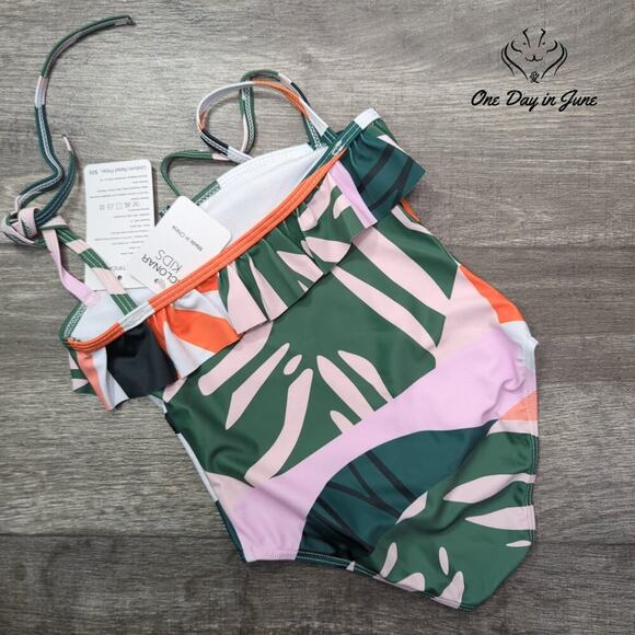 Aclonar Ruffle One Piece Swimsuit Size 2-3 Yrs - Picture 3 of 3